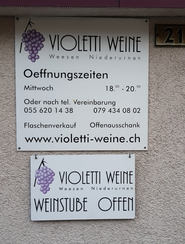 Violetti Weine Weinstube Öffnungszeiten